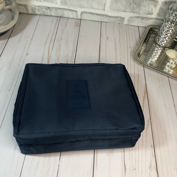 Travel Season Toiletry Travel Bag in Navy or Teal - Picture 12 of 16